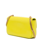 Celine Triomphe Calfskin Cuir Chain Shoulder Bag