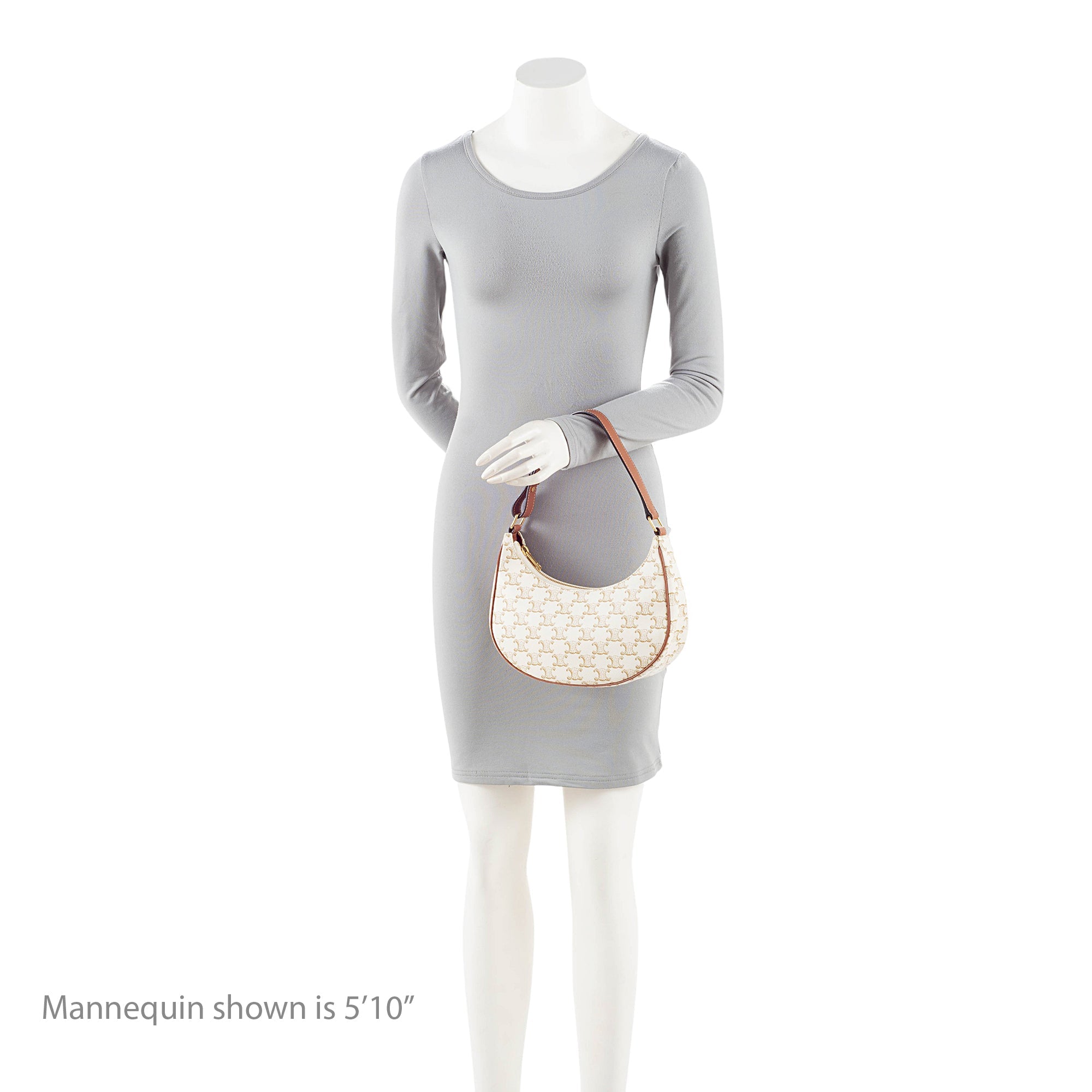 Celine Triomphe Canvas Ava Medium Shoulder Bag
