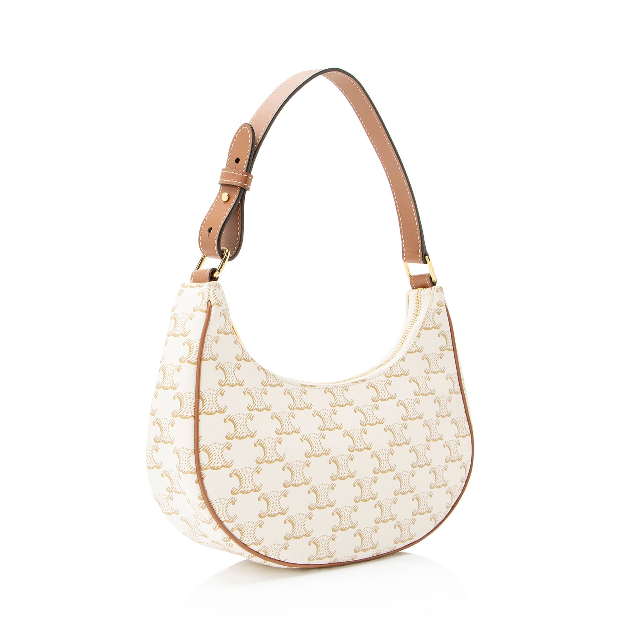 Celine Triomphe Canvas Ava Medium Shoulder Bag