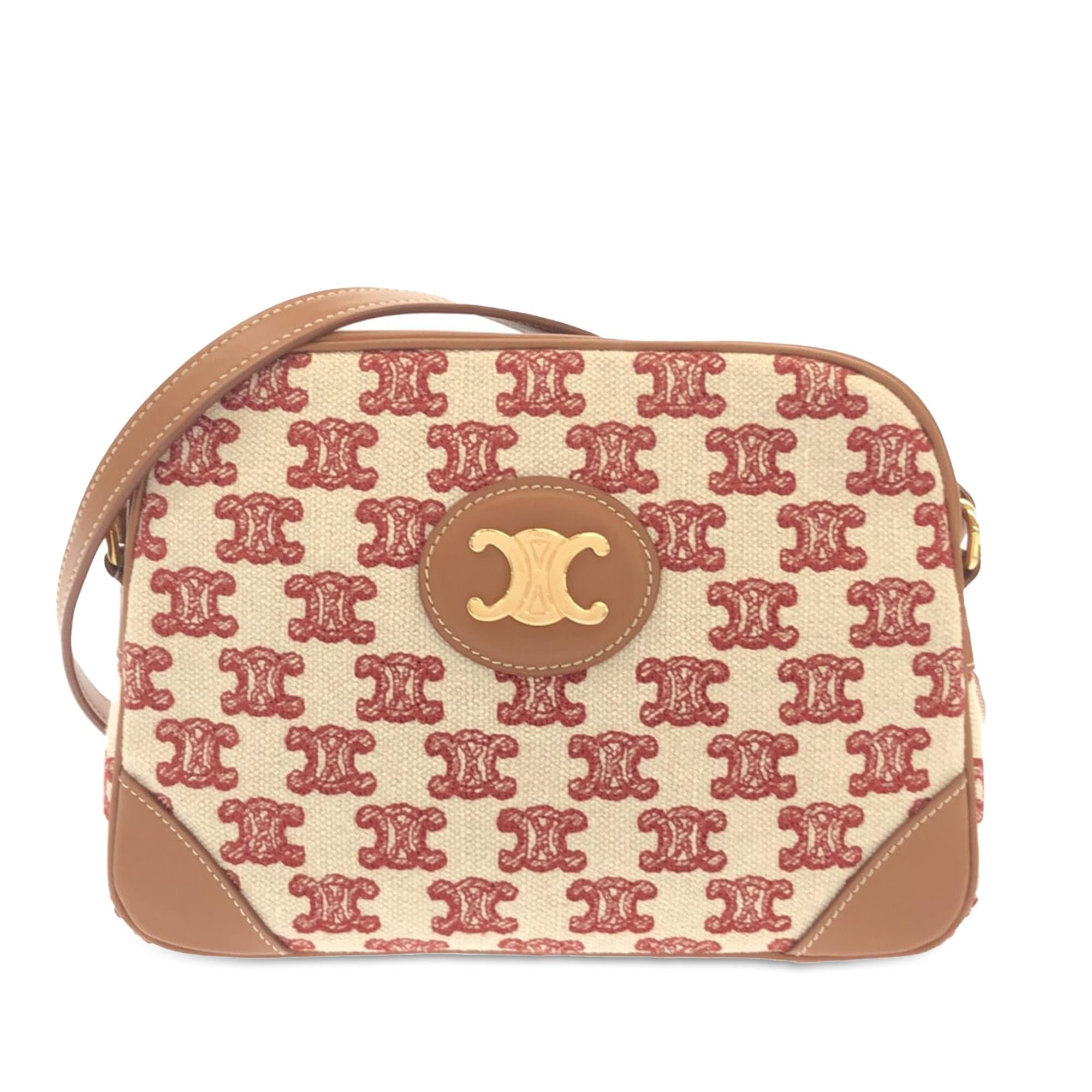 Celine Triomphe Canvas Camera Bag (SHG-L939Ua)