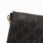 Celine Triomphe Canvas Logo Coin Pouch