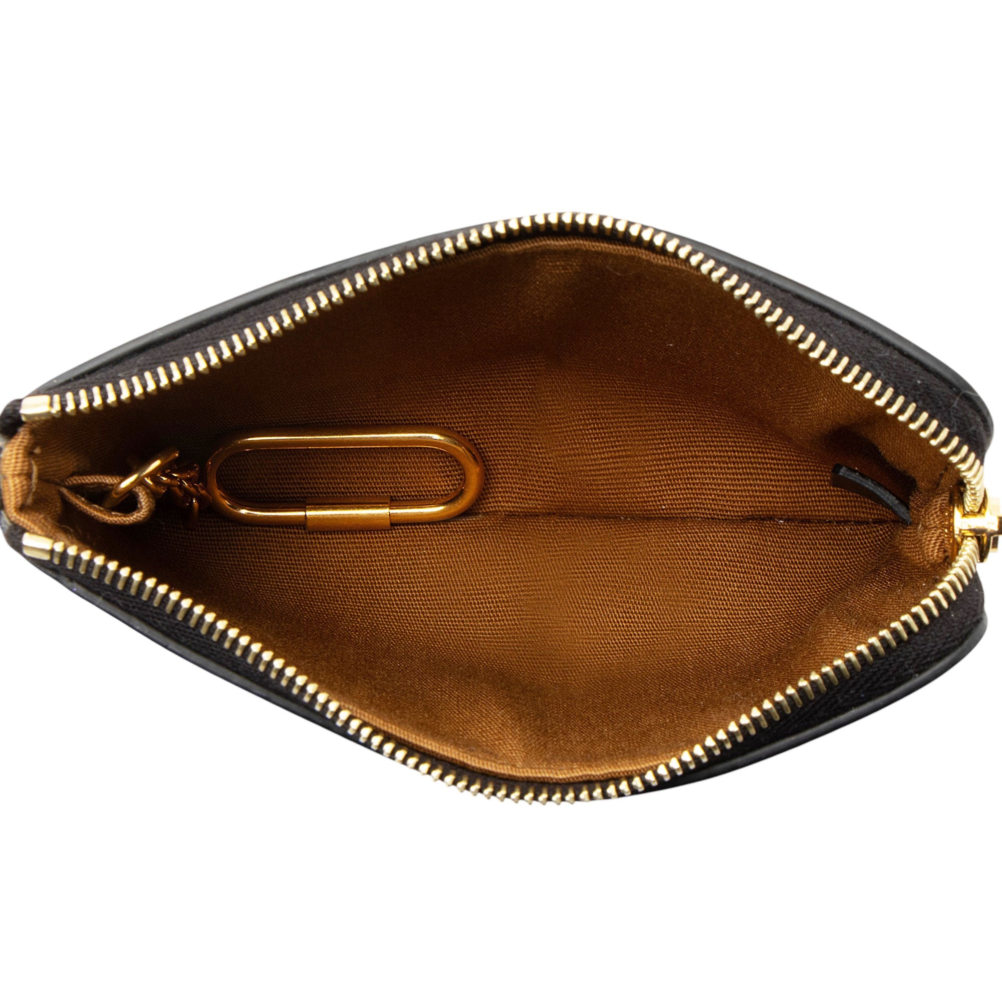 Celine Triomphe Canvas Logo Coin Pouch