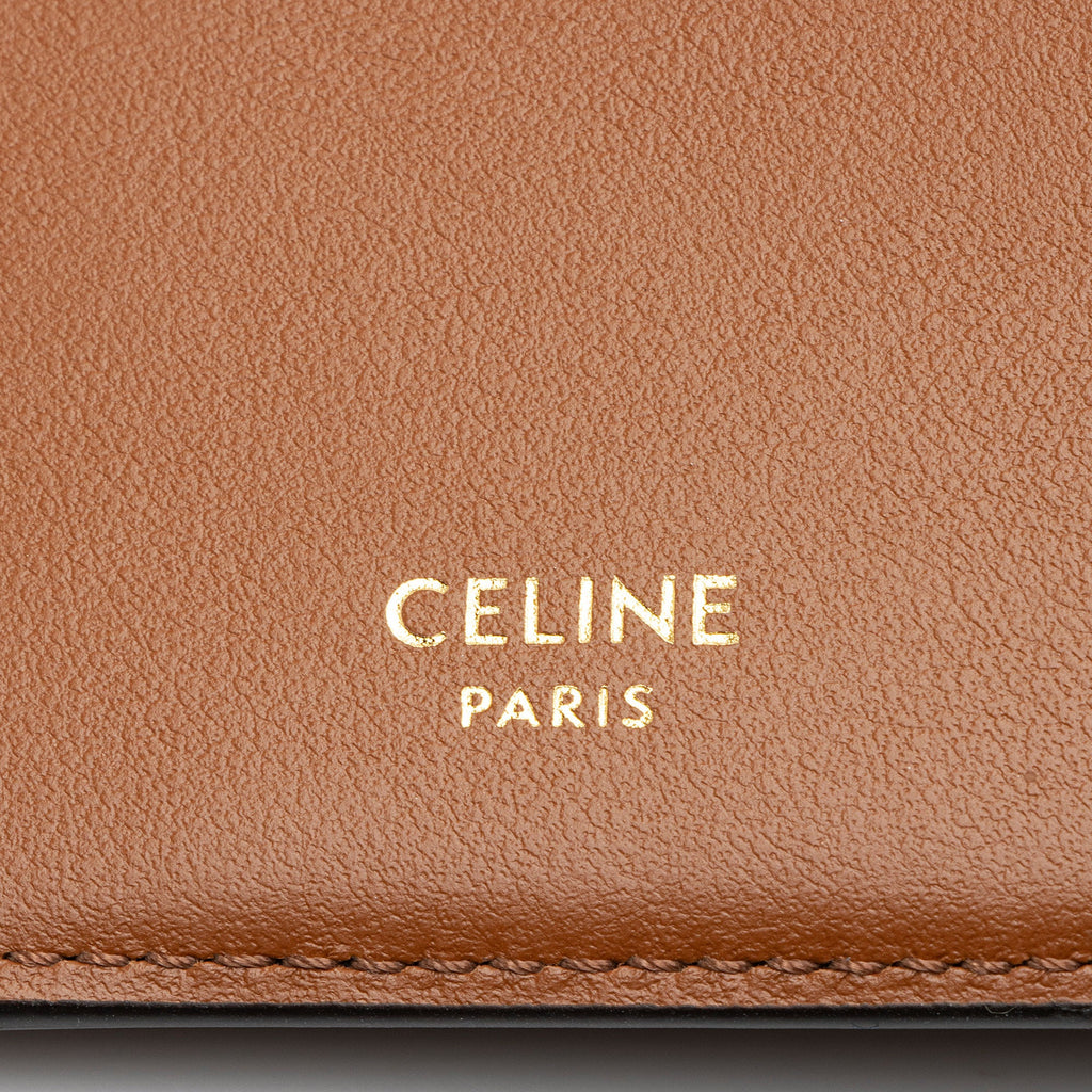 Celine Triomphe Canvas Passport Cover