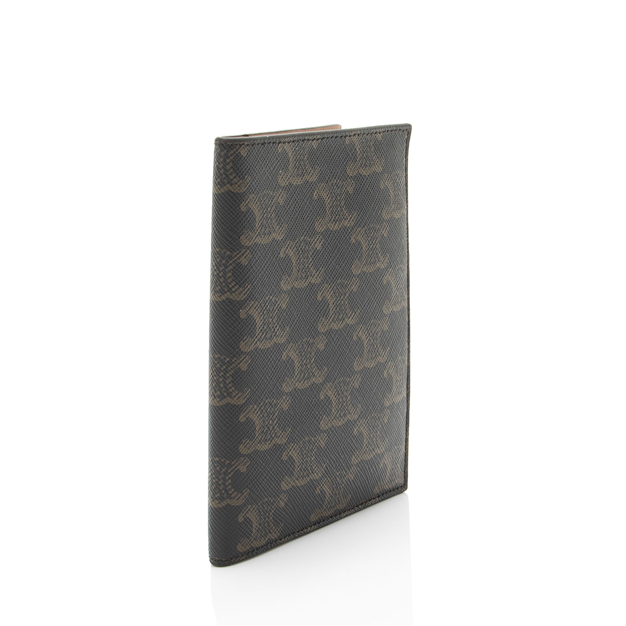 Celine Triomphe Canvas Passport Cover