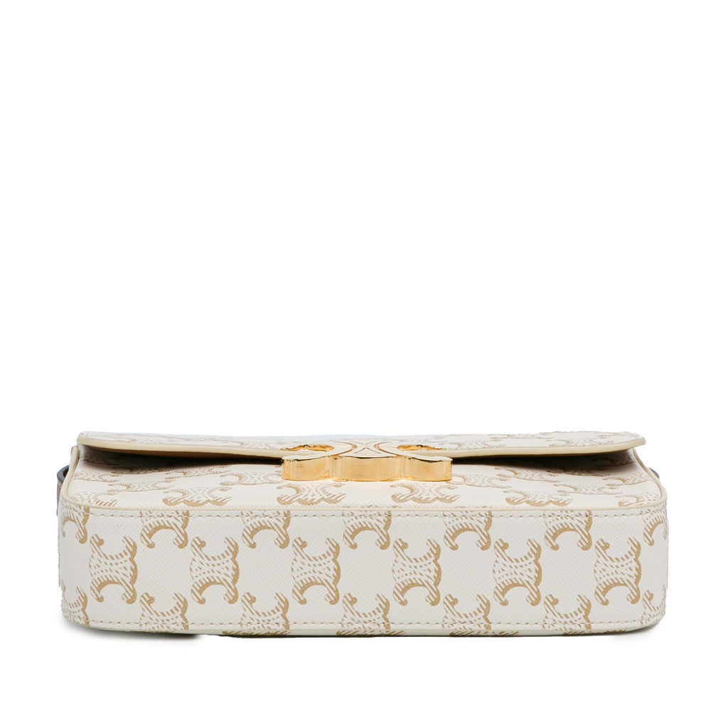 Celine Triomphe Claude Shoulder Bag (SHG-nRwJZJ)