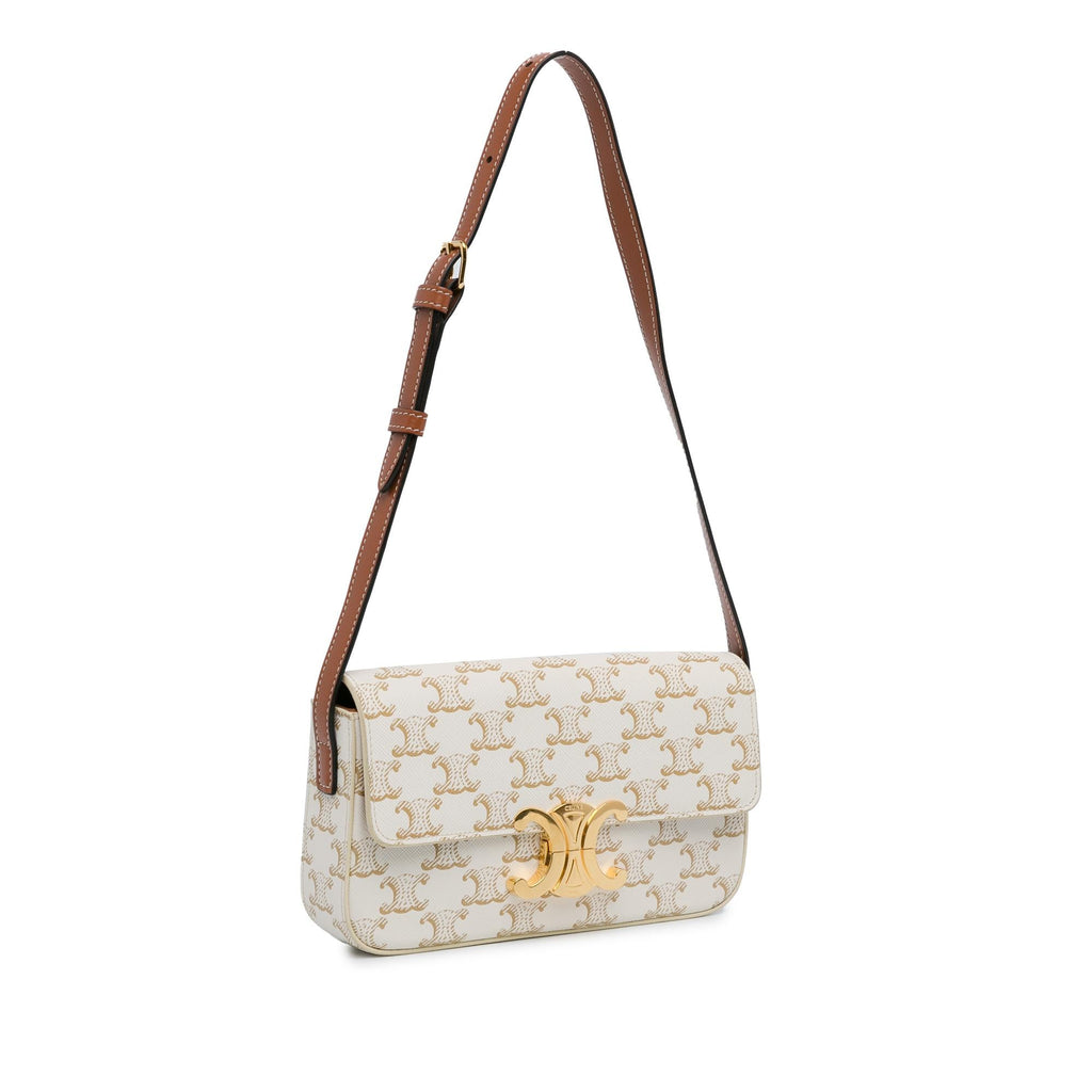 Celine Triomphe Claude Shoulder Bag (SHG-nRwJZJ)