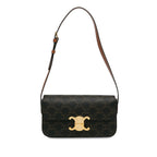 Celine Triomphe Claude Shoulder Bag (SHG-3lPywQ)