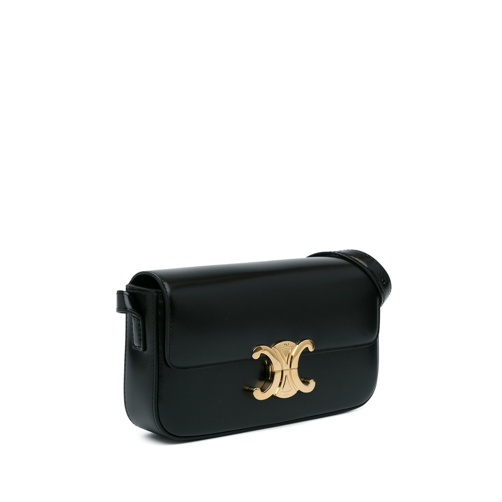 Celine Triomphe Claude Shoulder Bag (SHG-cm80j9)