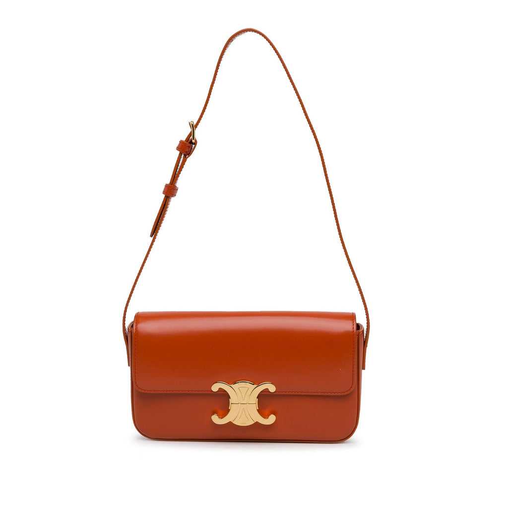 Celine Triomphe Claude Shoulder Bag (SHG-gBBgXO)