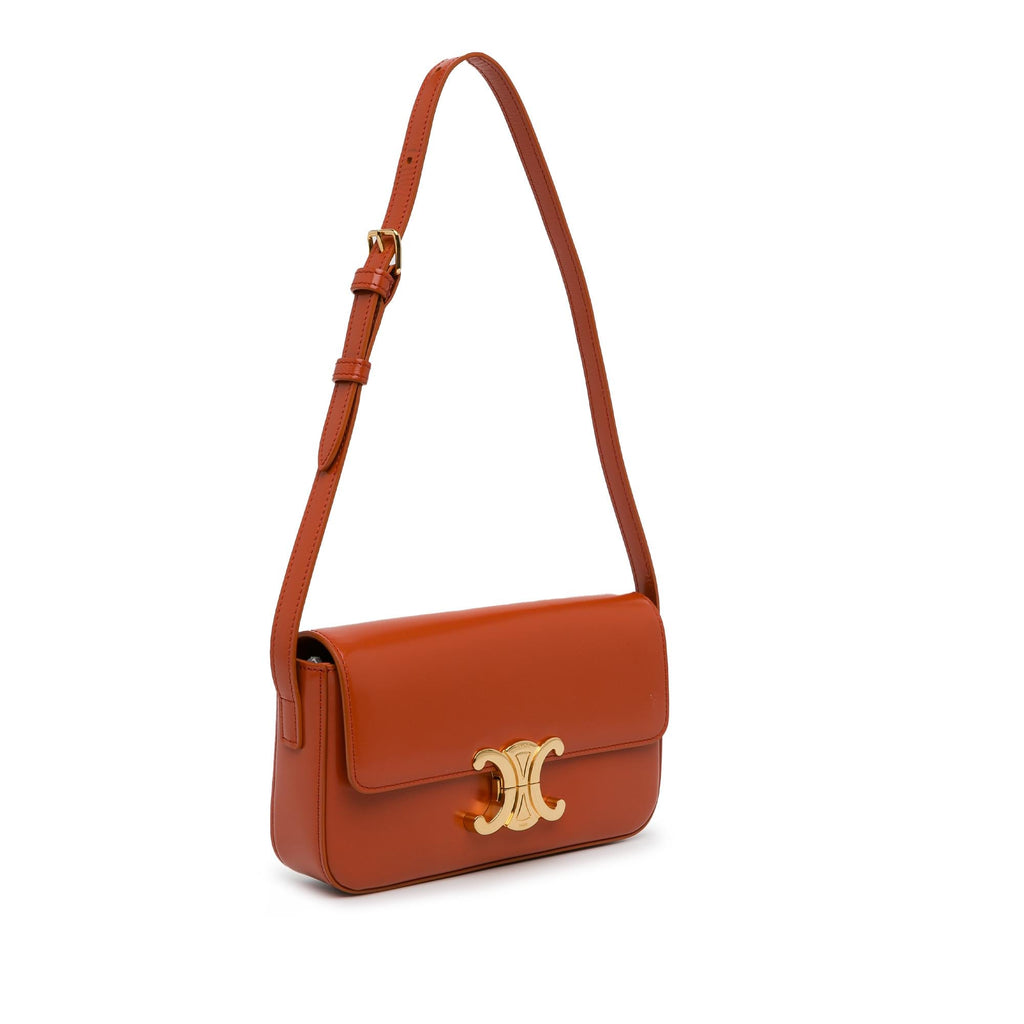 Celine Triomphe Claude Shoulder Bag (SHG-gBBgXO)