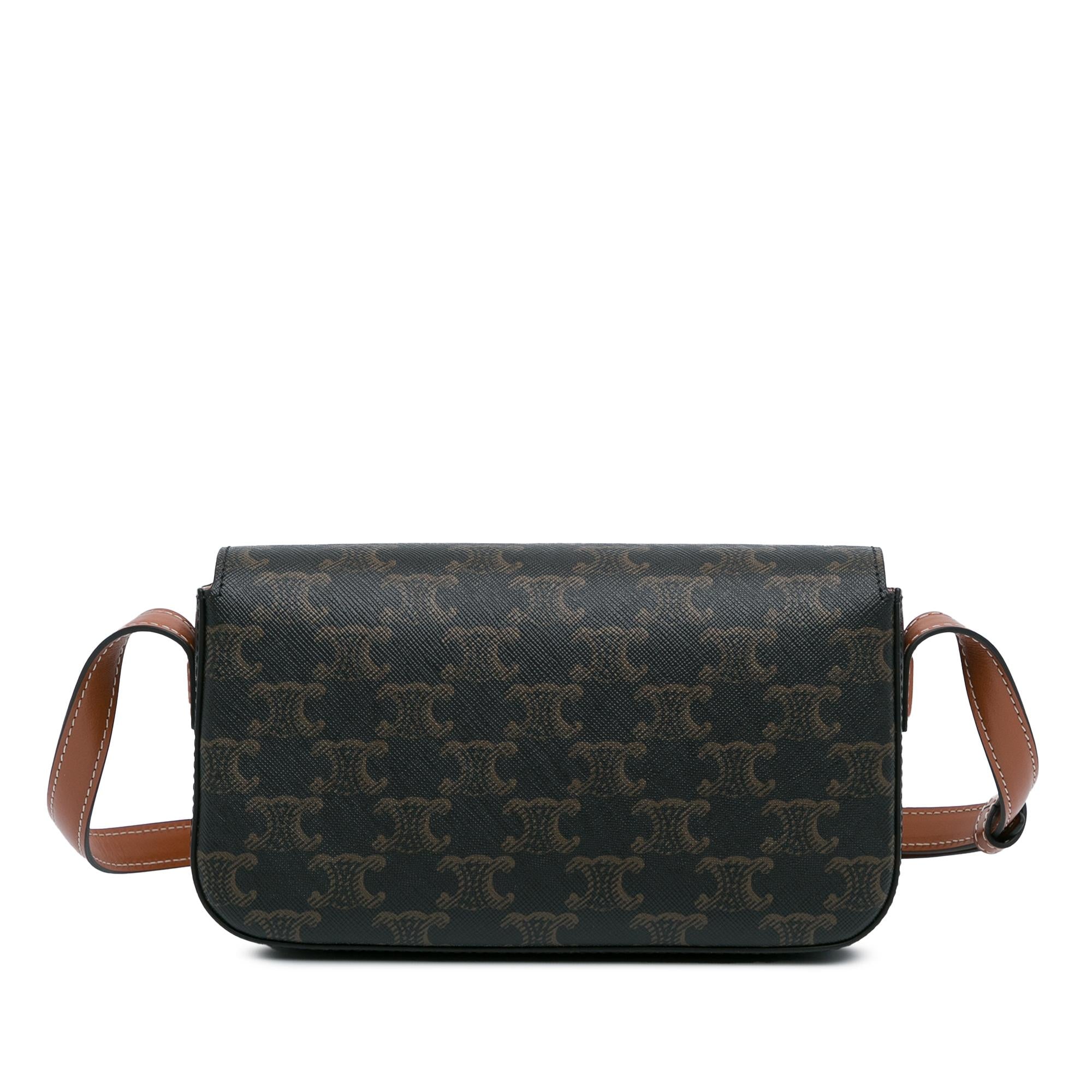 Celine Triomphe Claude Shoulder Bag (SHG-6baNOB)