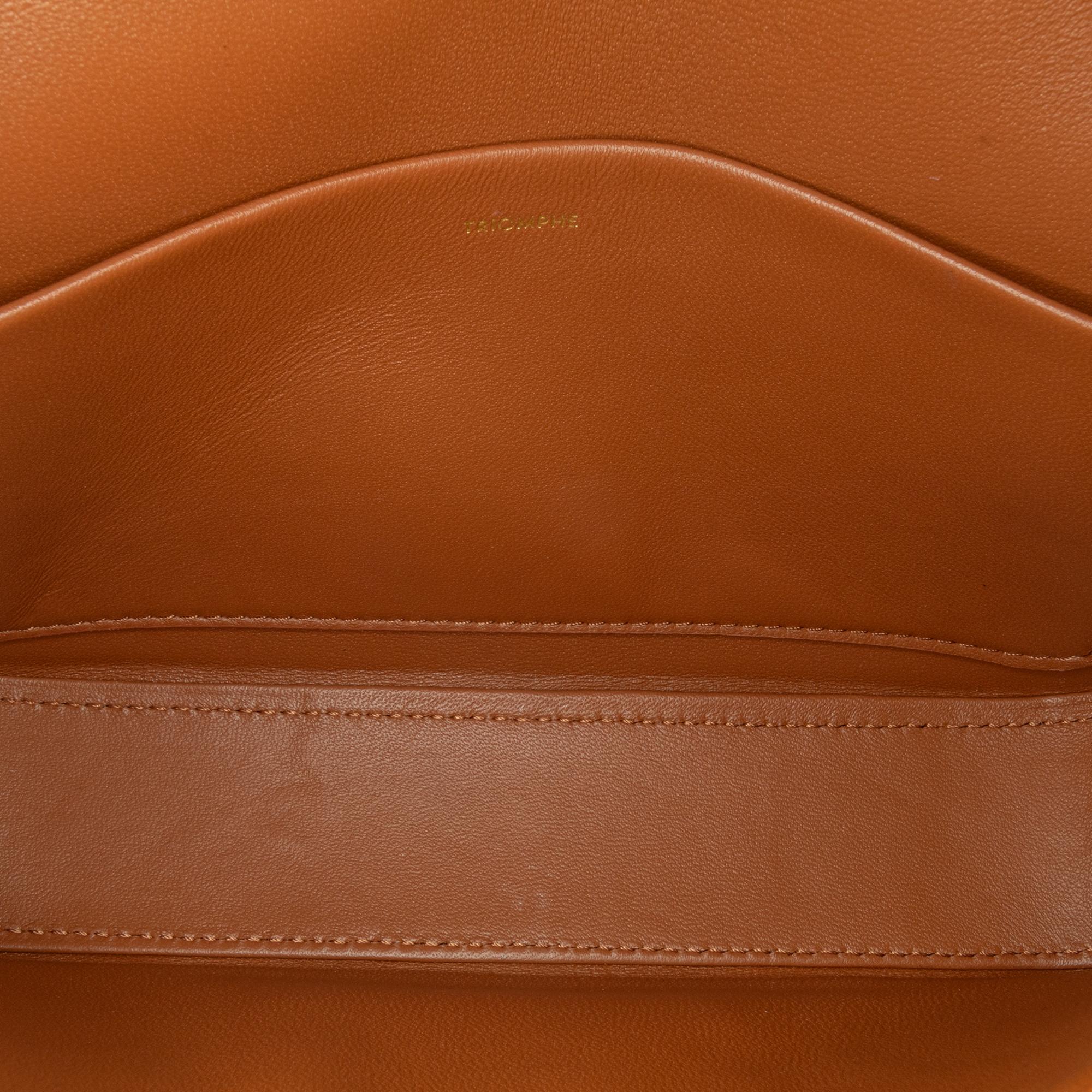 Celine Triomphe Claude Shoulder Bag (SHG-6baNOB)