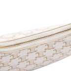 Celine Triomphe Coated Canvas Ava Shoulder Bag