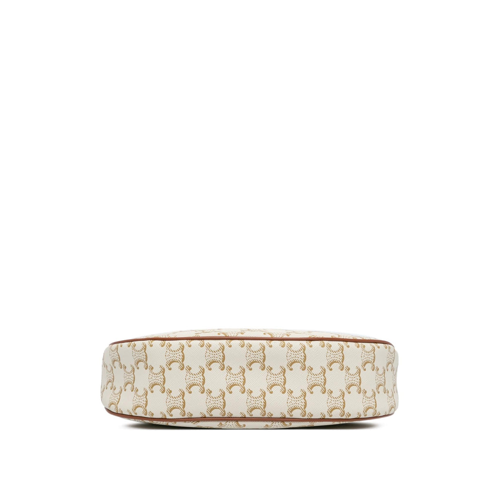 Celine Triomphe Coated Canvas Ava Shoulder Bag