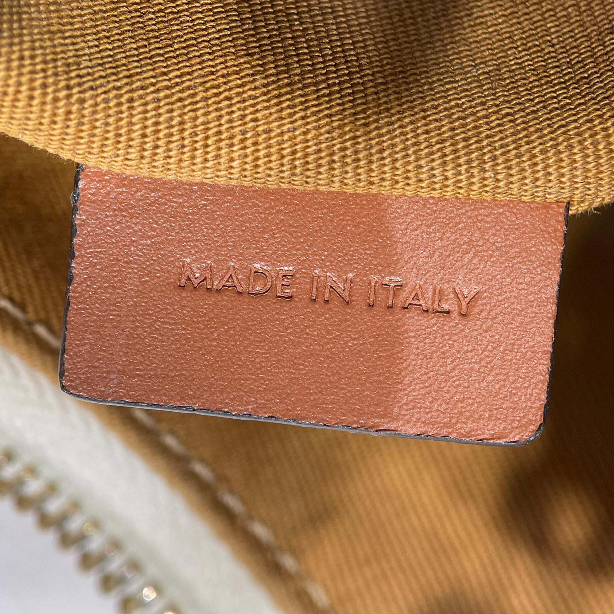 Celine Triomphe Coated Canvas Ava Shoulder Bag