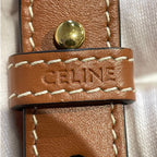 Celine Triomphe Coated Canvas Ava Shoulder Bag
