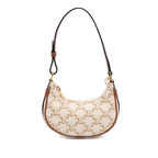Celine Triomphe Coated Canvas Ava Shoulder Bag