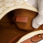 Celine Triomphe Coated Canvas Ava Shoulder Bag