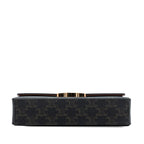 Celine Triomphe Coated Canvas Box Top Handle Bag