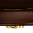 Celine Triomphe Coated Canvas Box Top Handle Bag