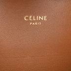 Celine Triomphe Coated Canvas Claude Shoulder Bag