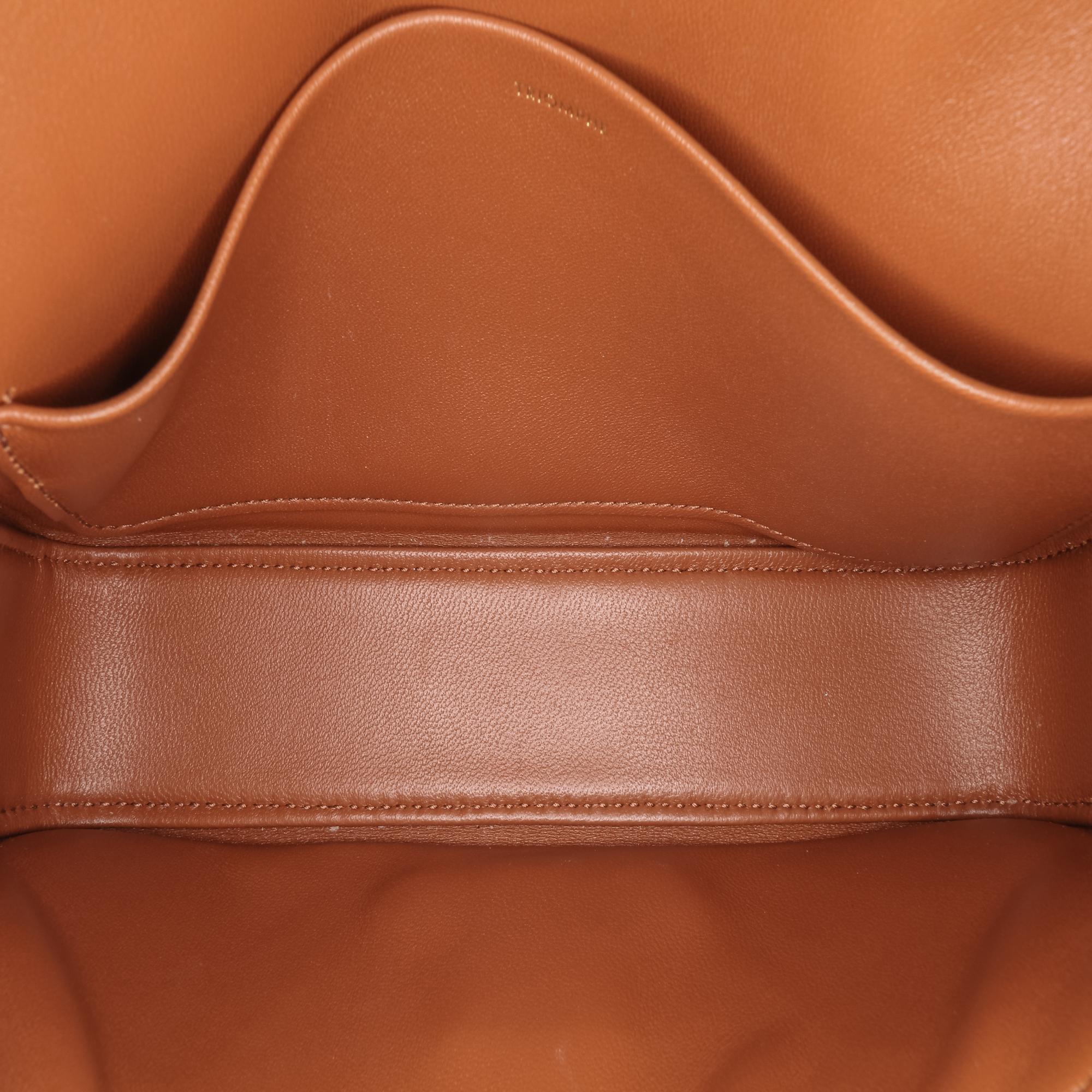 Celine Triomphe Coated Canvas Claude Shoulder Bag
