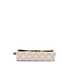 Celine Triomphe Coated Canvas Claude Shoulder Bag