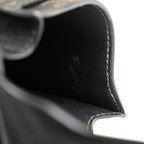 Celine Triomphe Coated Canvas Phone Pouch Flap Crossbody