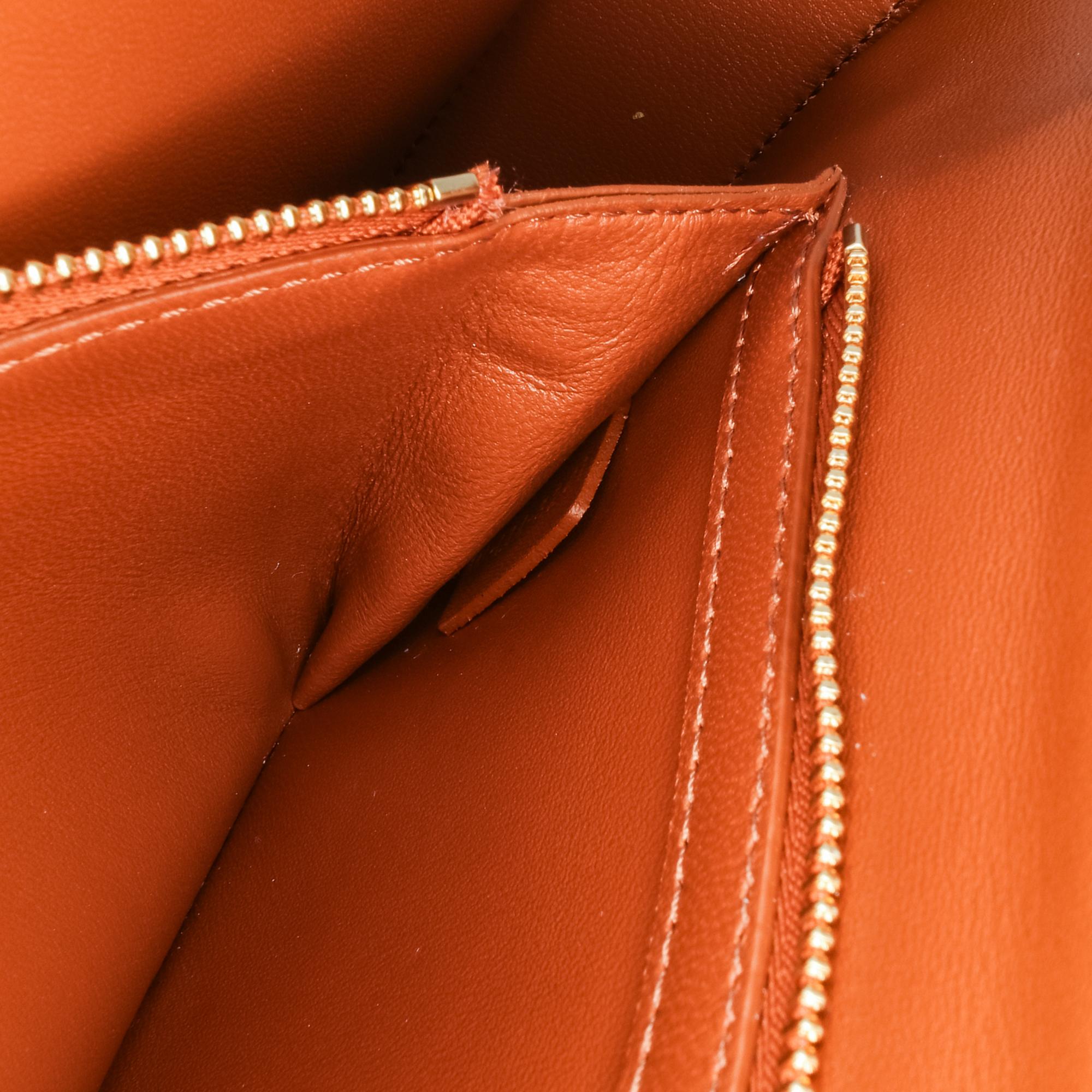 Celine Triomphe Coated Canvas Triomphe Chain Shoulder Bag