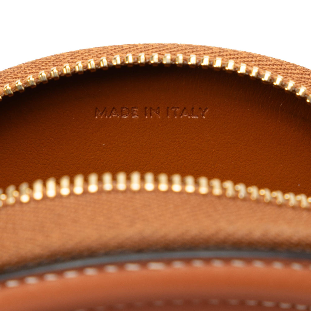 Celine Triomphe Cuir Oval Clutch