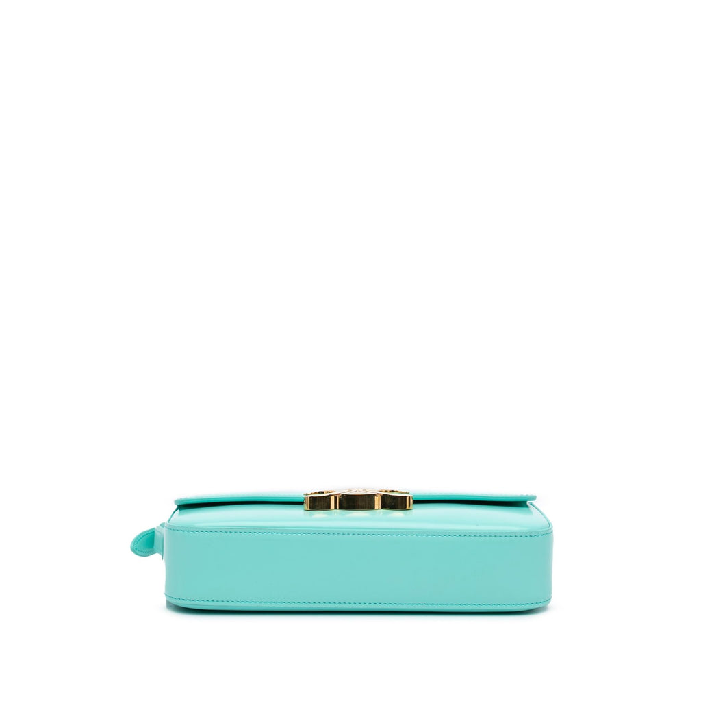 Celine Triomphe Leather Claude Shoulder Bag