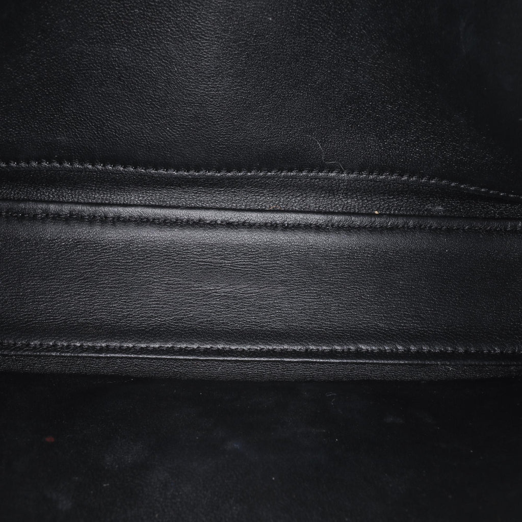 Celine Triomphe Leather Claude Shoulder Bag
