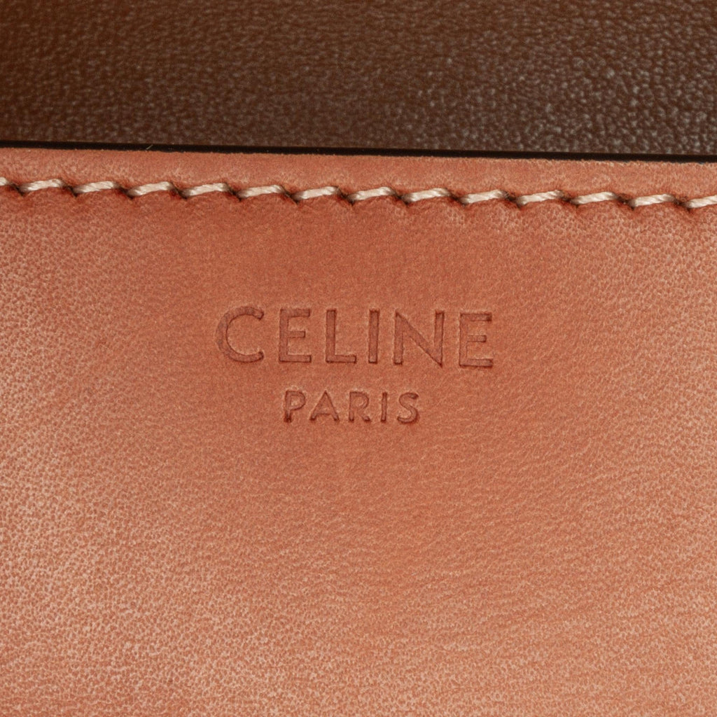 Celine Triomphe Leather East-West Crossbody