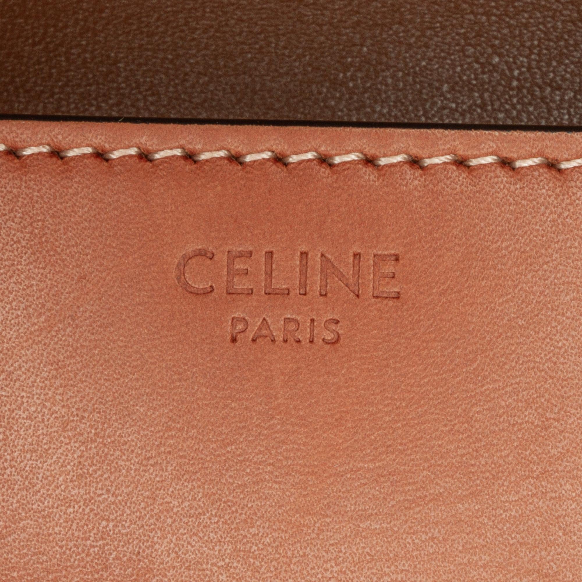 Celine Triomphe Leather East-West Crossbody