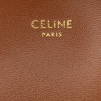 Celine Triomphe Tweed Claude Chain Shoulder Bag