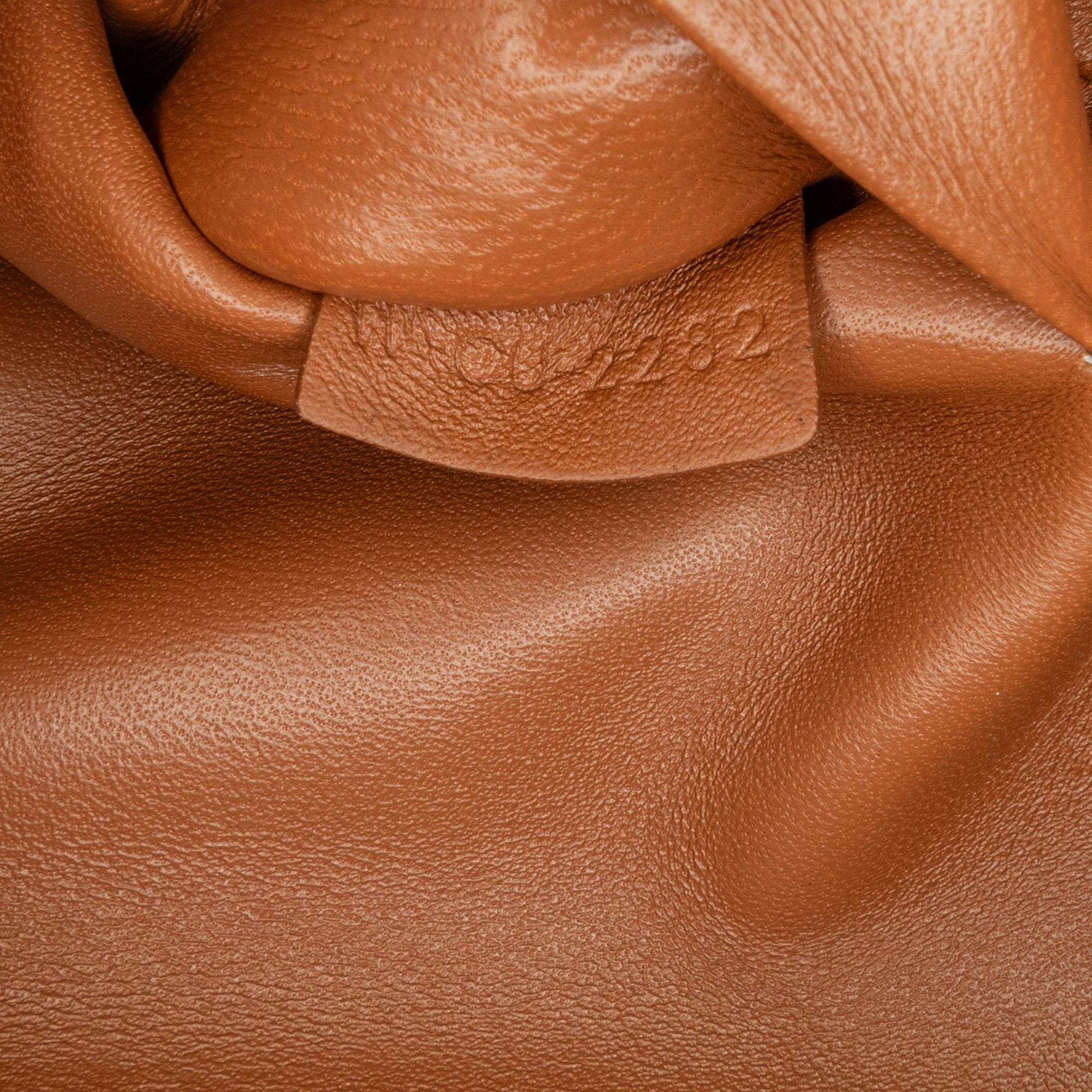 Celine Triomphe Tweed Claude Chain Shoulder Bag