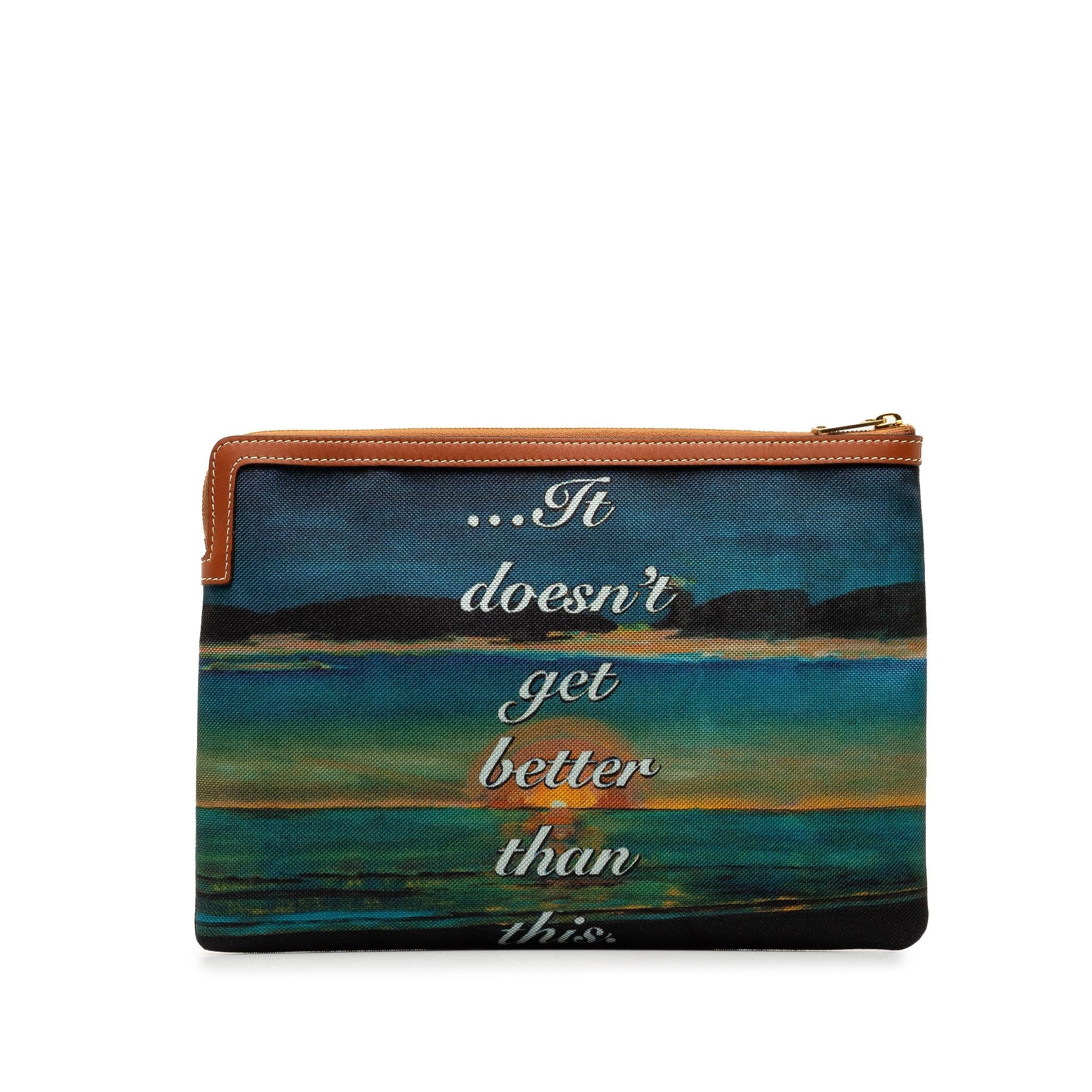 Celine Until Tomorrow Zip Pouch (SHG-swLrnf)