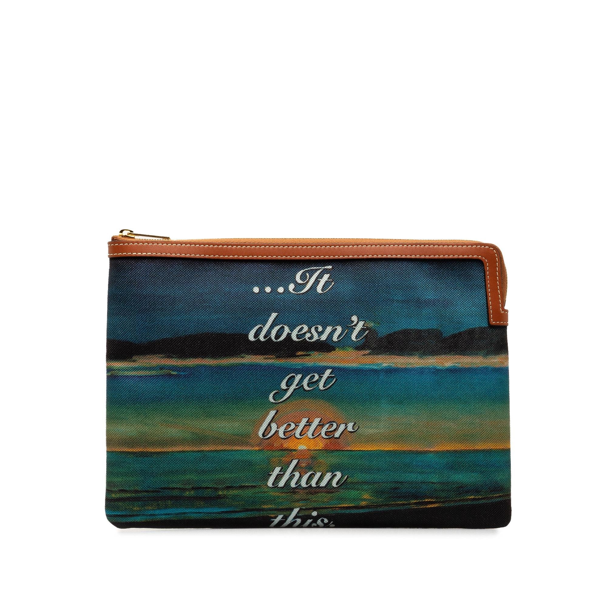 Celine Until Tomorrow Zip Pouch (SHG-swLrnf)