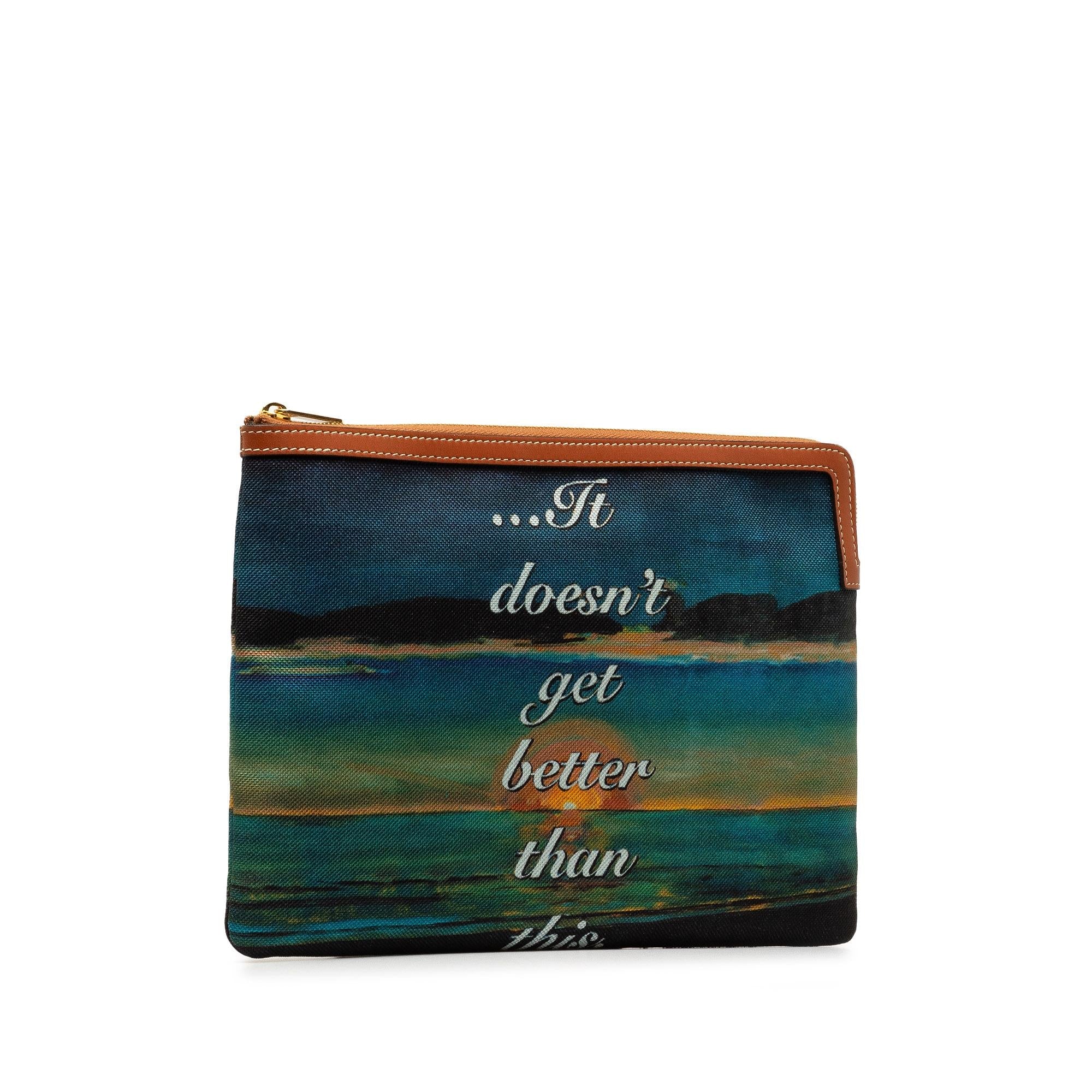 Celine Until Tomorrow Zip Pouch (SHG-swLrnf)
