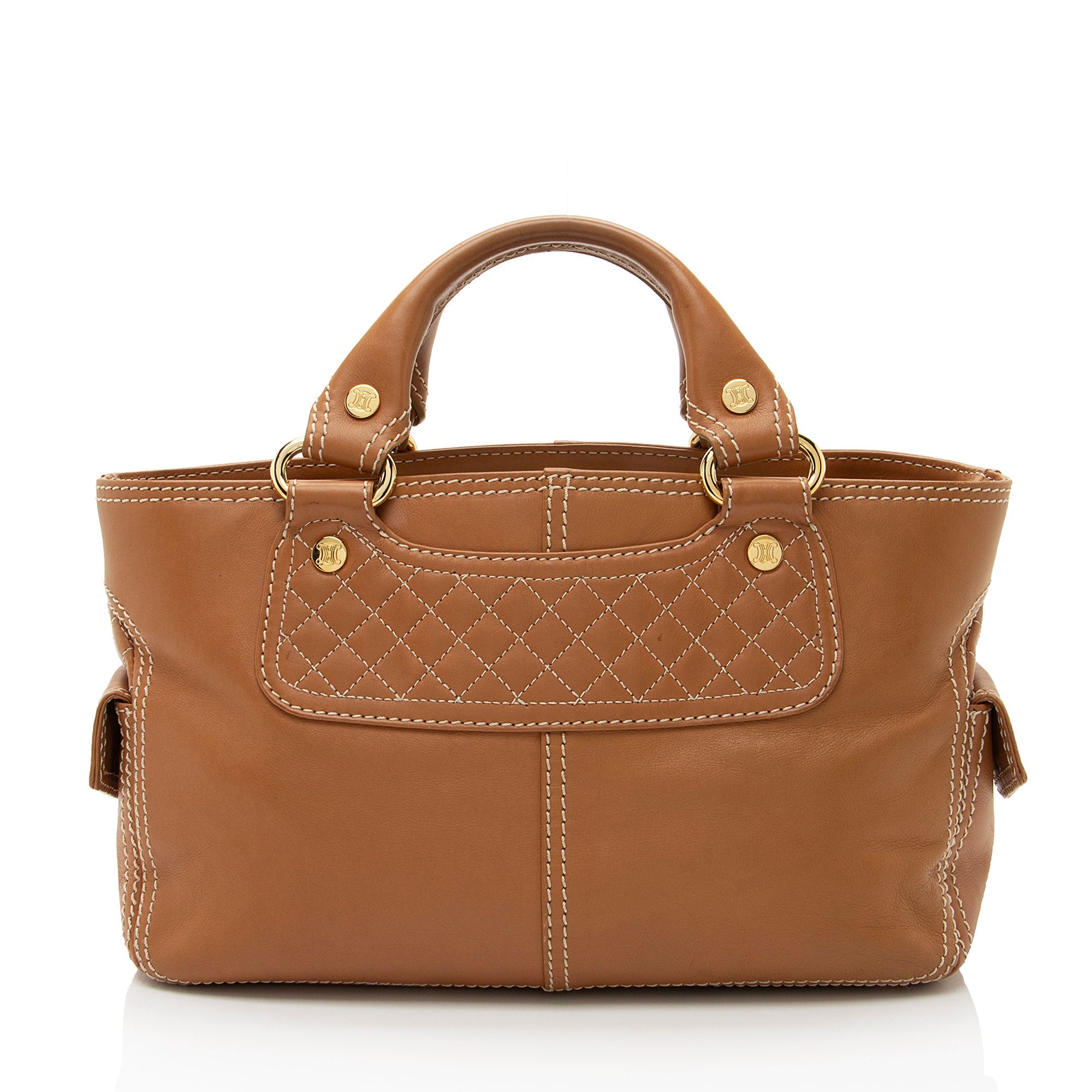 Celine Vintage Leather Biker Boogie Bag