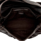 Celine Vintage Leather Buckle Shoulder Bag (SHF-2mqWEo)