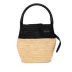 Celine Woven Raffia Nano Bucket Bag (SHG-rTJQCR)