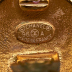 Chanel CC Clip-on Earrings (SHG-eaB0sW)
