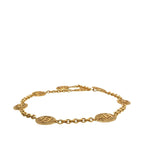 Chanel CC Crown Station Necklace (SHG-ZTMLcS)