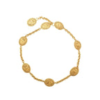 Chanel CC Crown Station Necklace (SHG-ZTMLcS)