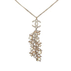 Chanel CC Faux Pearl Pendant Necklace (SHG-30618)