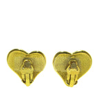 Chanel CC Heart Clip On Earrings (SHG-ZRQvwJ)