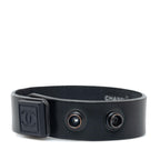 Chanel CC Leather Bracelet (SHG-2iL8dU)