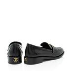 Chanel CC Moccasin Loafers - Size 10 / 40