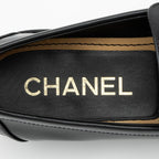 Chanel CC Moccasin Loafers - Size 10 / 40